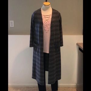 Lularoe Sarah Cardigan With Pockets || Size Small